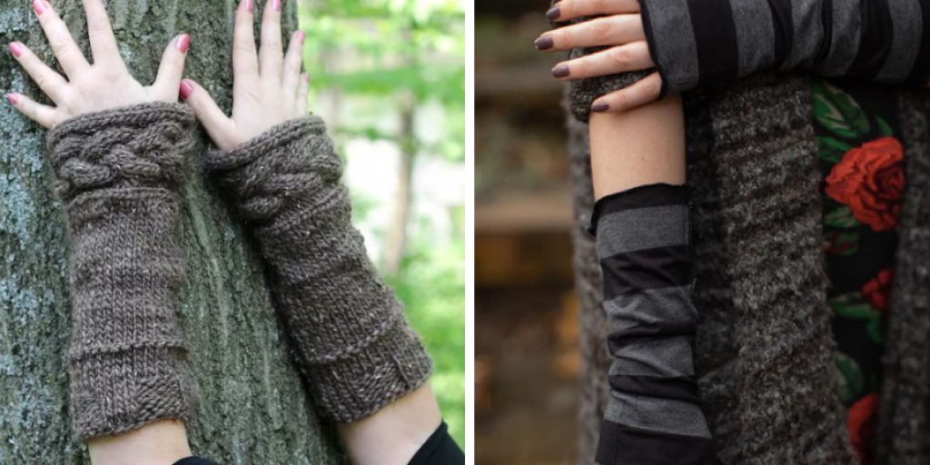 How to Knit Arm Warmers
