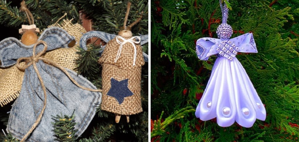 How to Make Fabric Angel Ornaments
