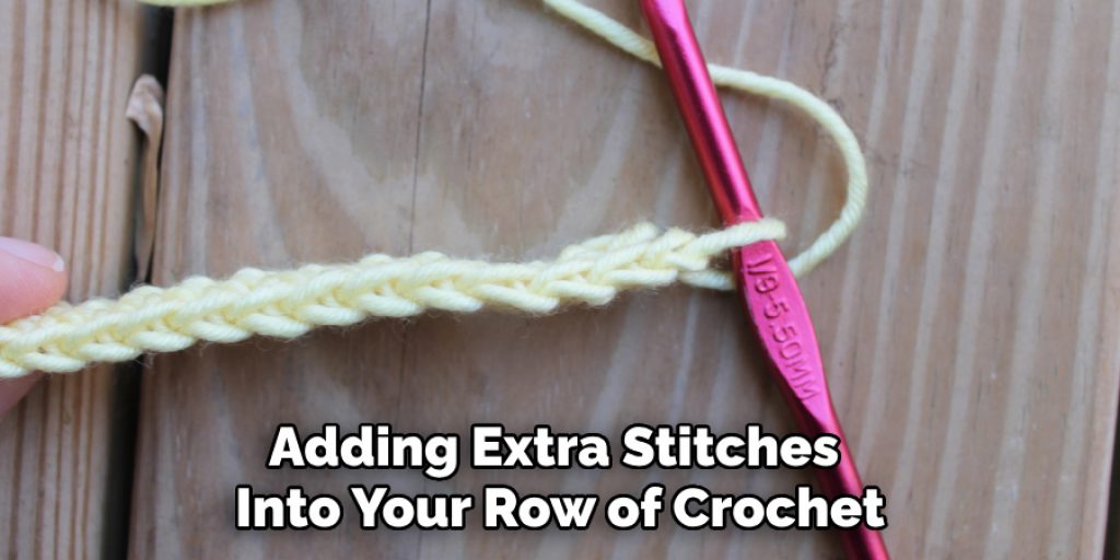 Adding Extra Stitches Into Your Row of Crochet