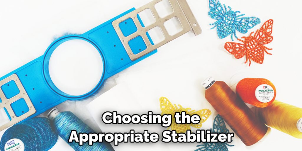 Choosing the Appropriate Stabilizer