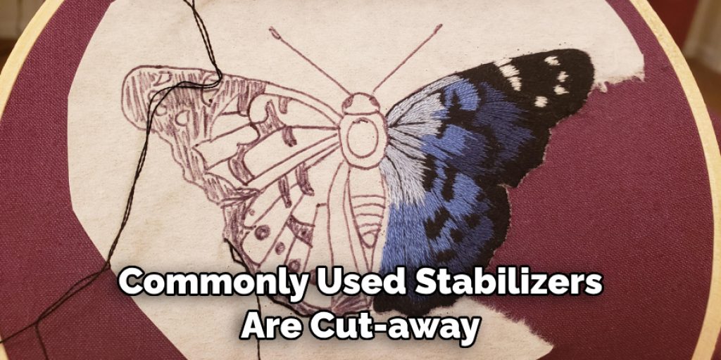 Commonly Used Stabilizers Are Cut-away