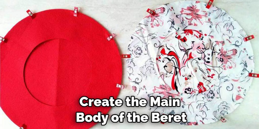 Create the Main Body of the Beret