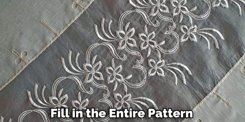 Fill in the Entire Pattern