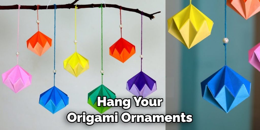 Hang Your Origami Ornaments