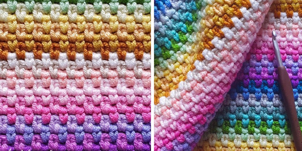 How to Crochet a Moss Stitch