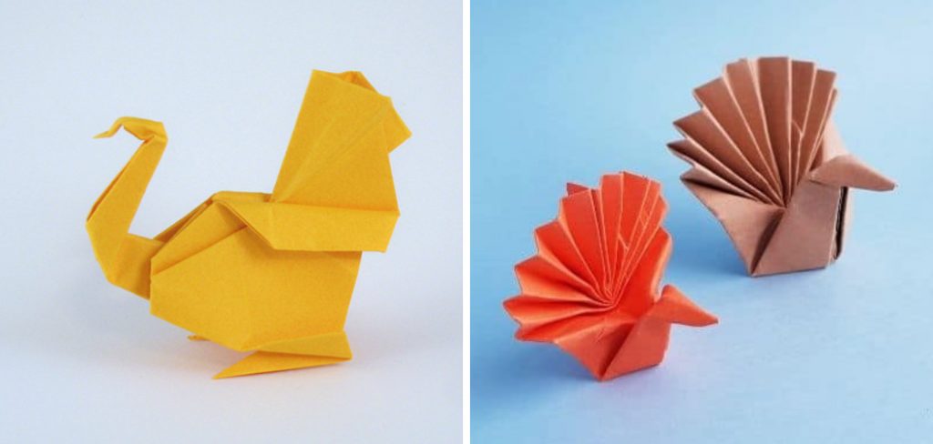 How to Make a Turkey Origami