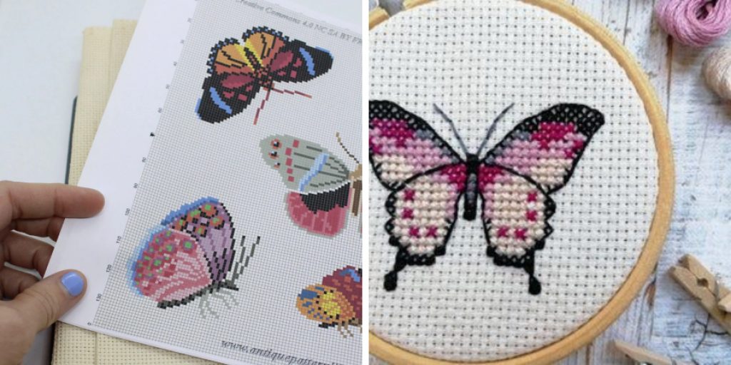 How to Read a Cross Stitch Pattern