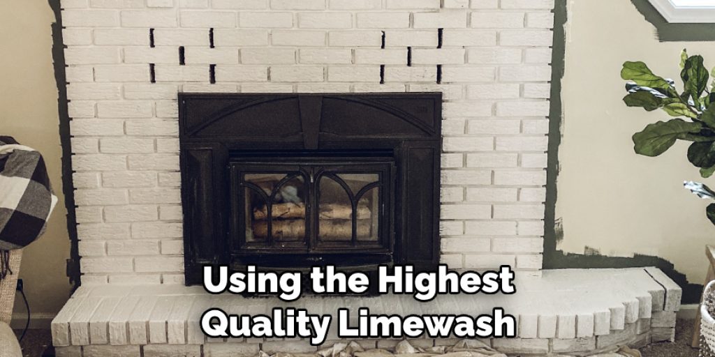 Using the Highest Quality Limewash