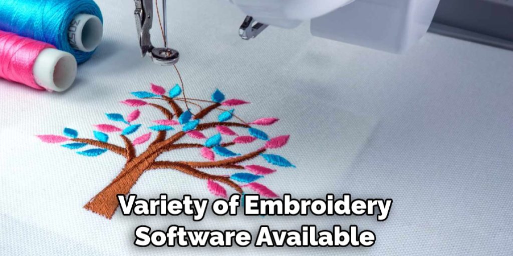 Variety of Embroidery Software Available