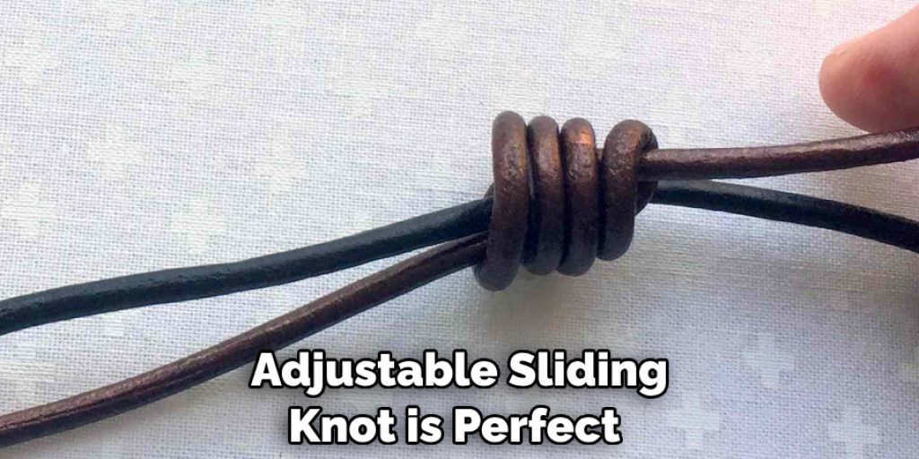 Adjustable Sliding Knot is Perfect