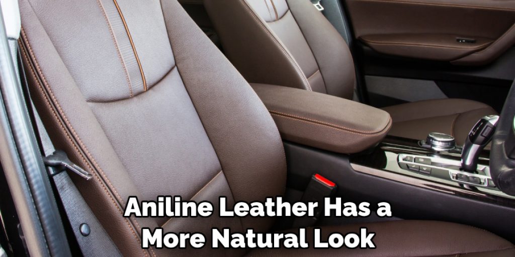 Aniline Leather Has a More Natural Look