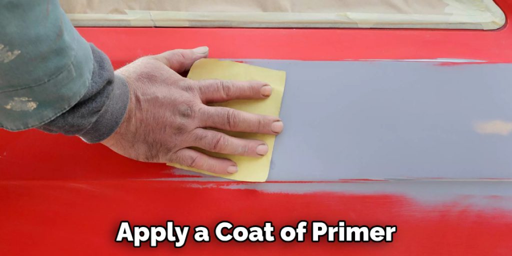 Apply a Coat of Primer