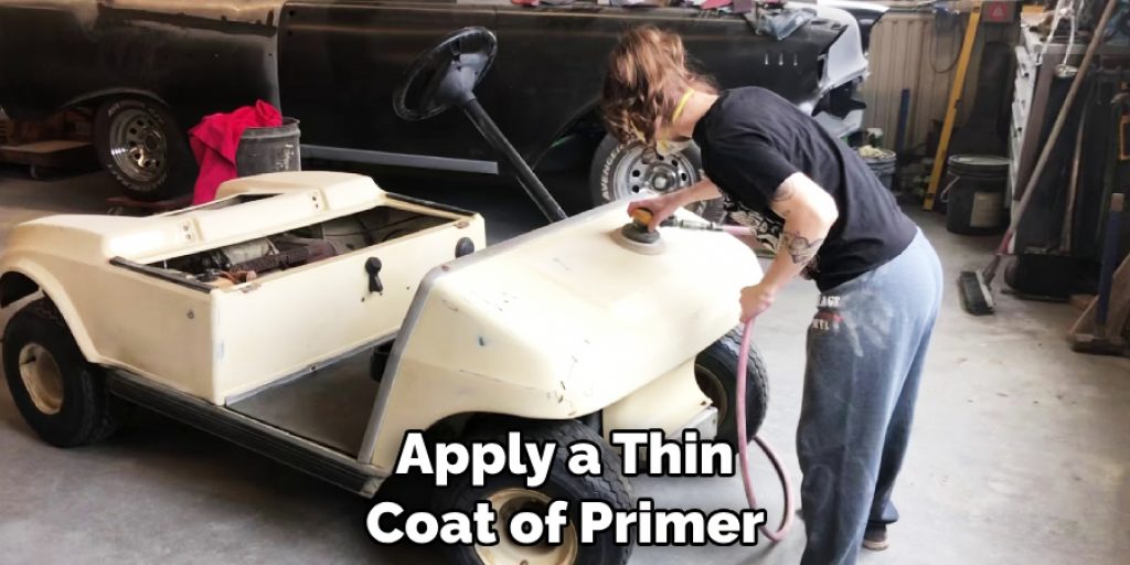 Apply a Thin Coat of Primer