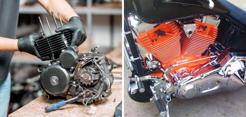 How to Paint a Motorcycle Engine