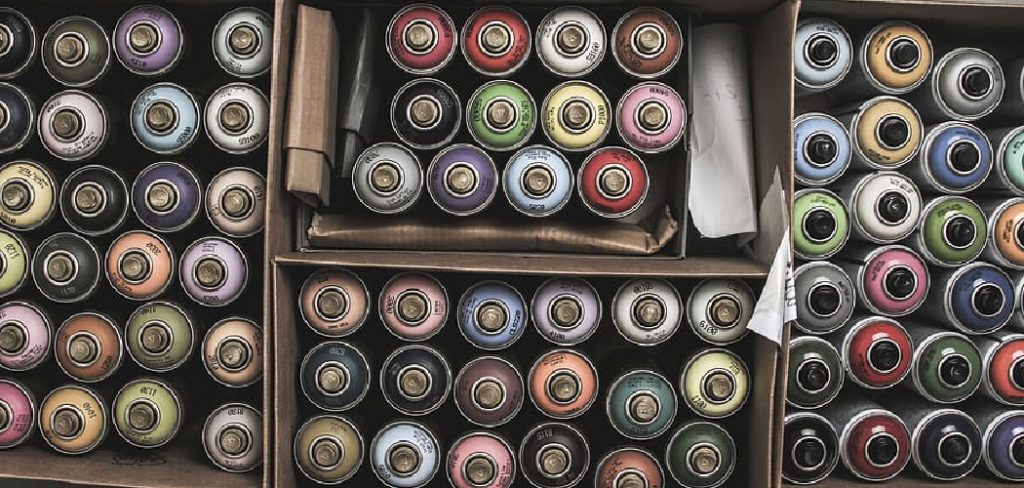 How to Store Spray Paint