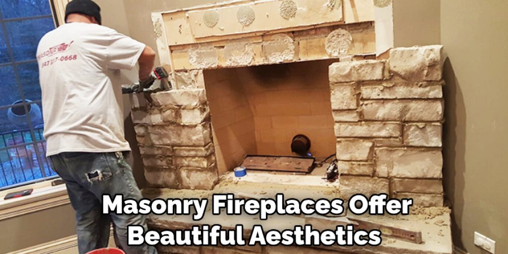 Masonry Fireplaces Offer Beautiful Aesthetics