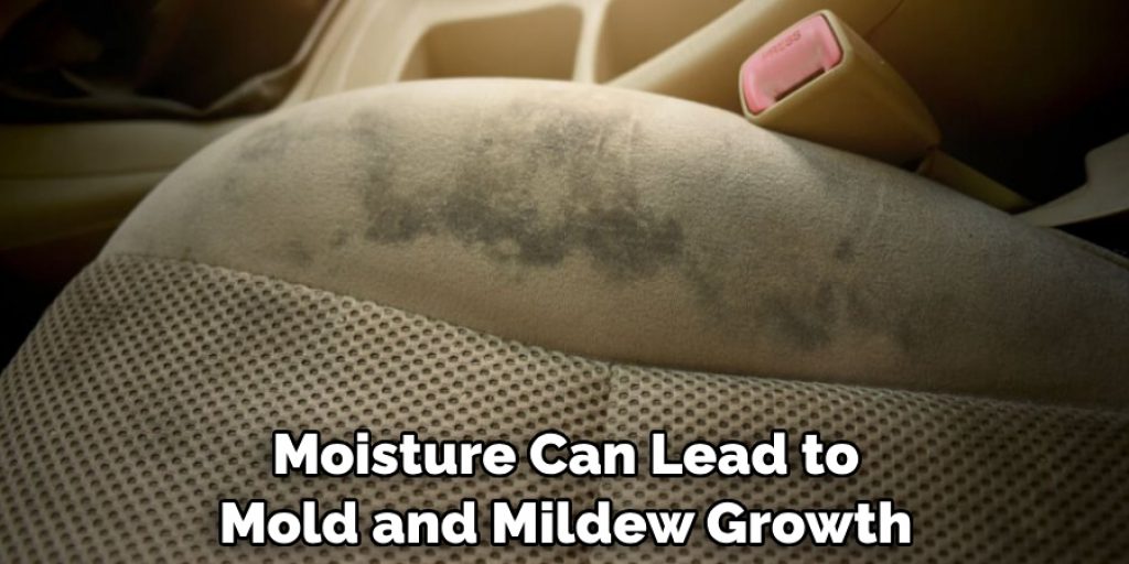 Moisture Can Lead to Mold and Mildew Growth