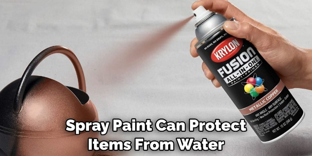 Spray Paint Can Protect Items From Water
