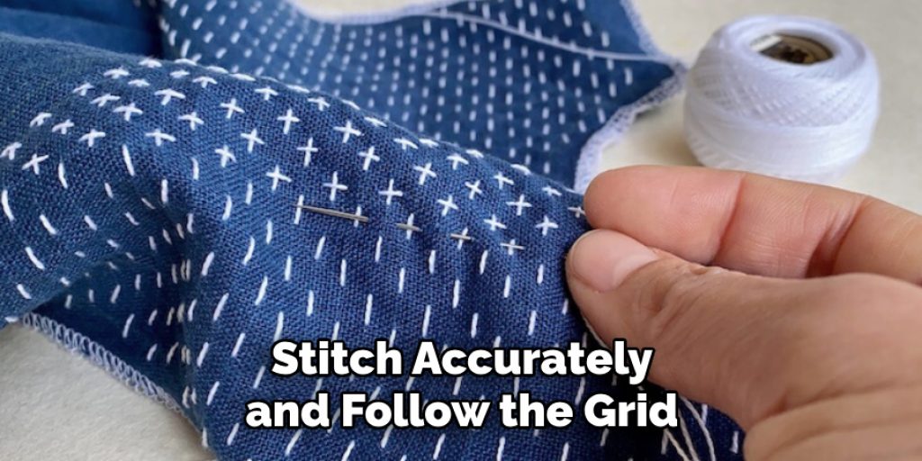 Stitch Accurately and Follow the Grid