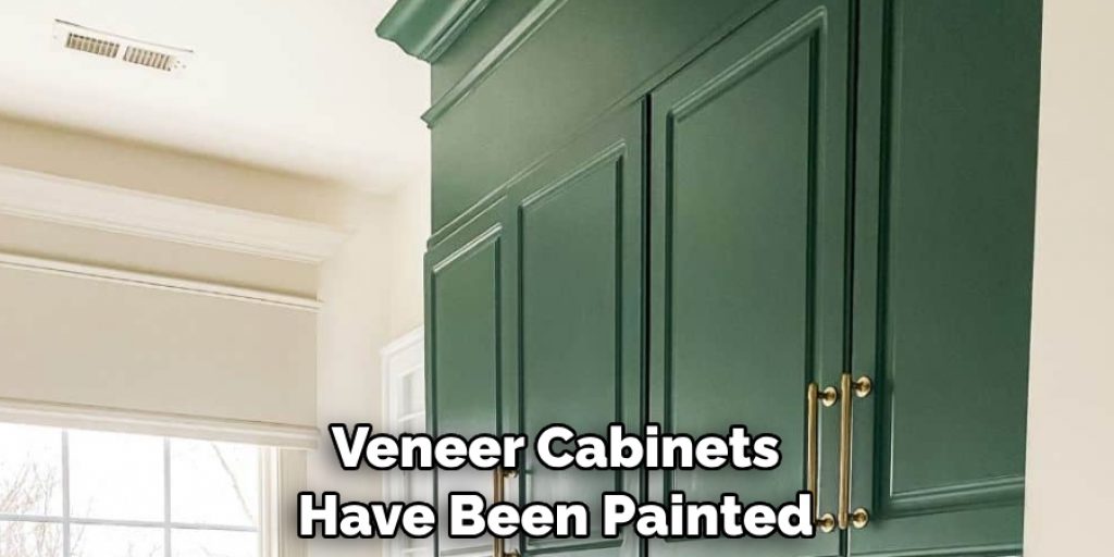 Veneer Cabinets Have Been Painted