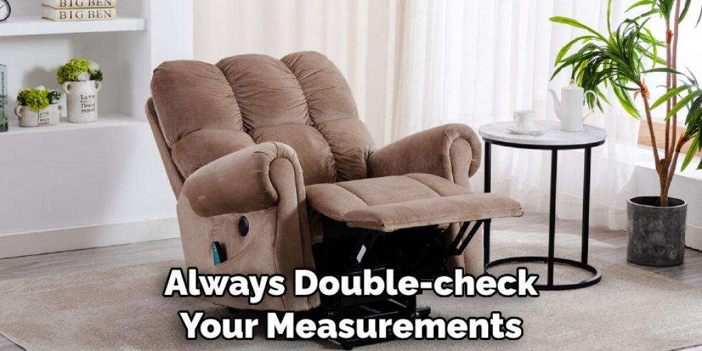 Always Double-check Your Measurements