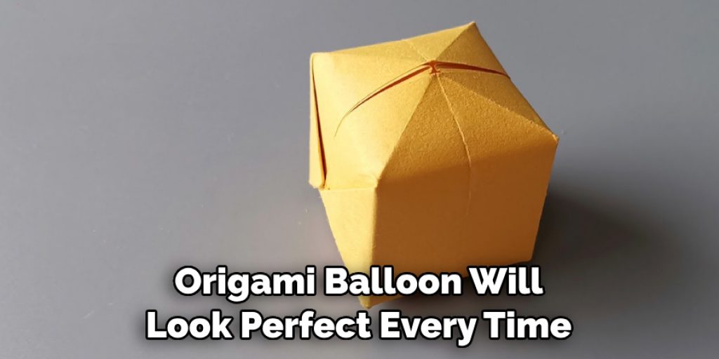 Origami Balloon Will Look Perfect Every Time