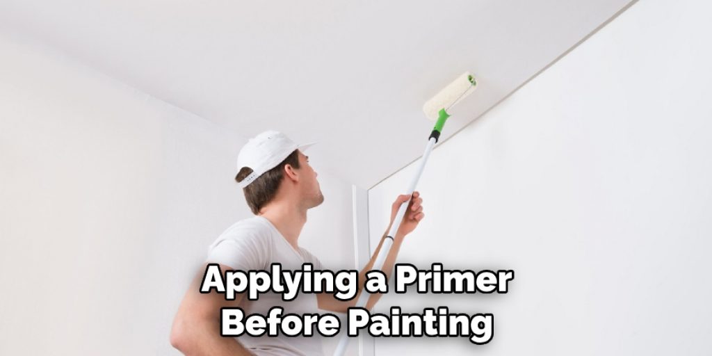 Applying a Primer Before Painting