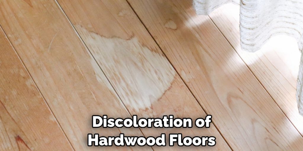 Discoloration of Hardwood Floors
