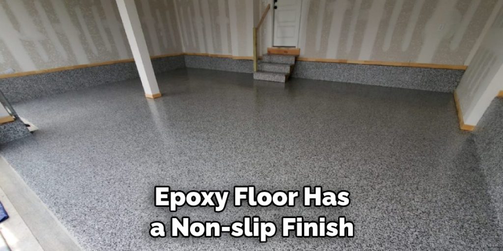 Epoxy Floor Has a Non-slip Finish