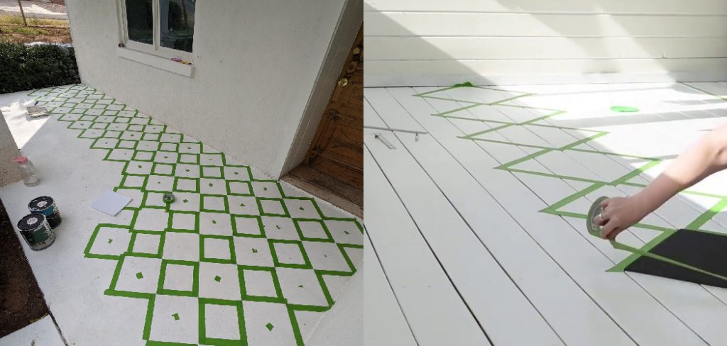 How to Paint a Checkerboard Floor