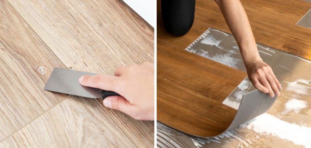 How to Remove Super Glue from Vinyl Flooring