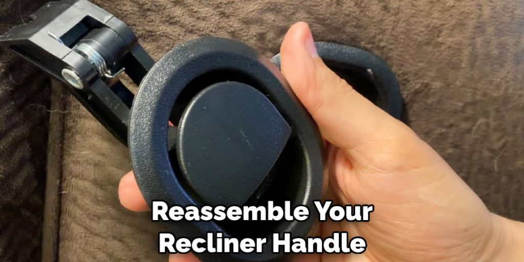 Reassemble Your Recliner Handle