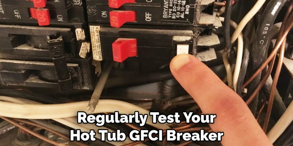 Regularly Test Your Hot Tub GFCI Breaker