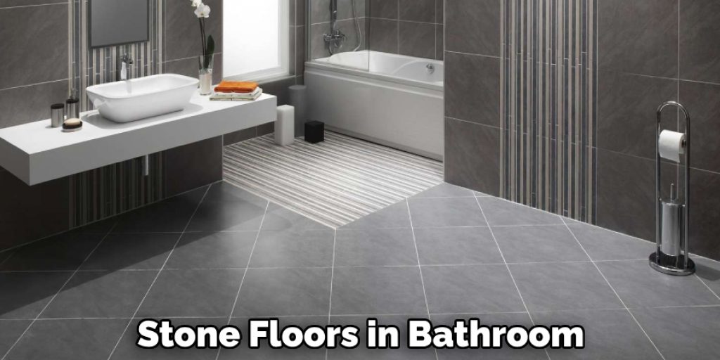 Stone Floors in Bathroom