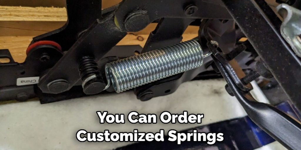 You Can Order Customized Springs