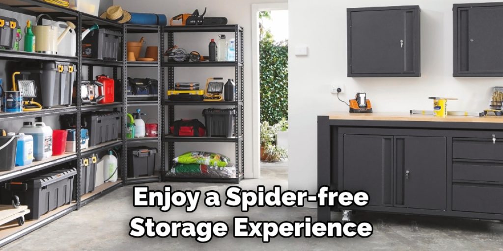 Enjoy a Spider-free Storage Experience