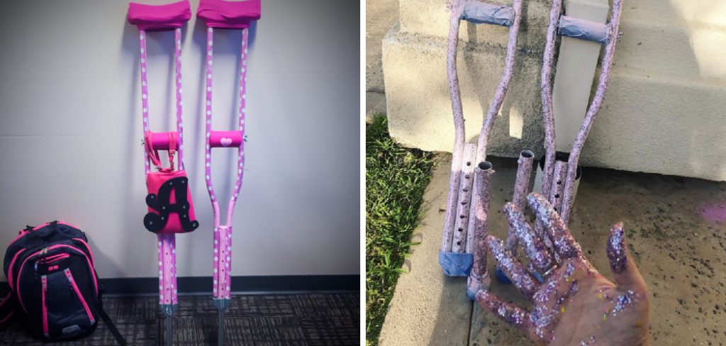 How to Decorate Crutches