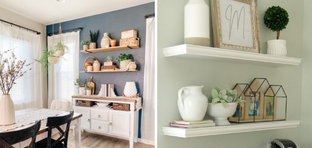 How to Decorate Dining Room Shelves