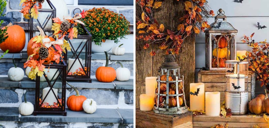 How to Decorate Lanterns for Fall