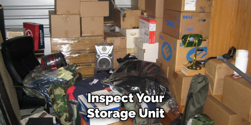 Inspect Your Storage Unit