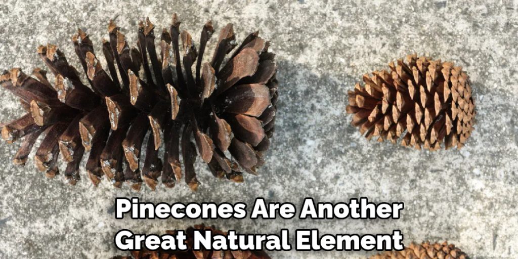 Pinecones Are Another Great Natural Element