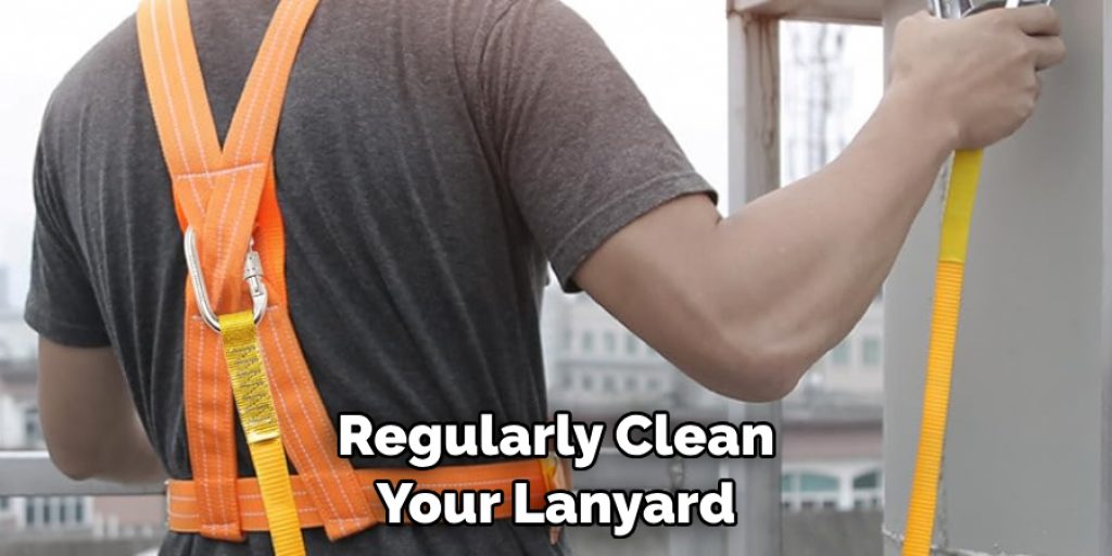 Regularly Clean Your Lanyard