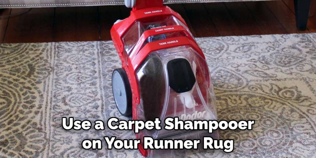 Use a Carpet Shampooer on Your Runner Rug