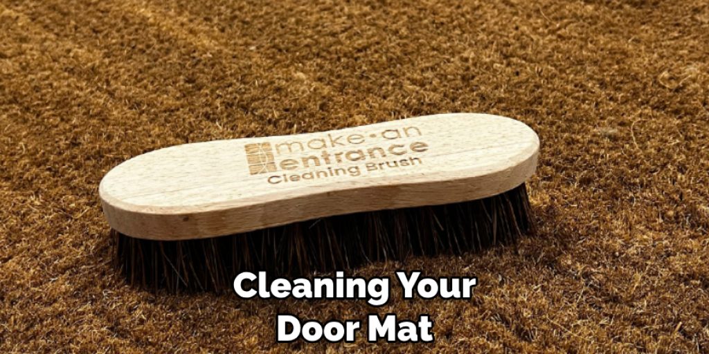 Cleaning Your Door Mat