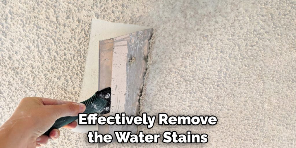 Effectively Remove the Water Stains