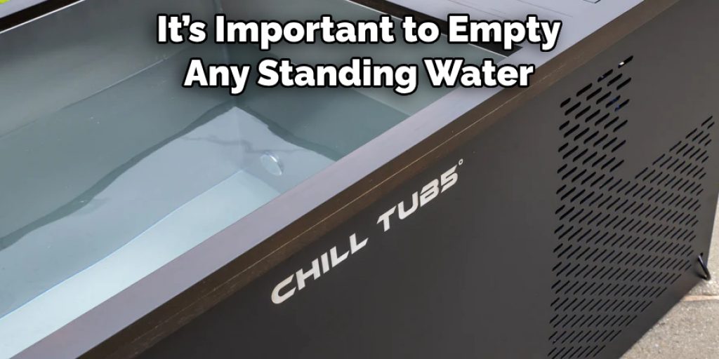 It’s Important to Empty Any Standing Water