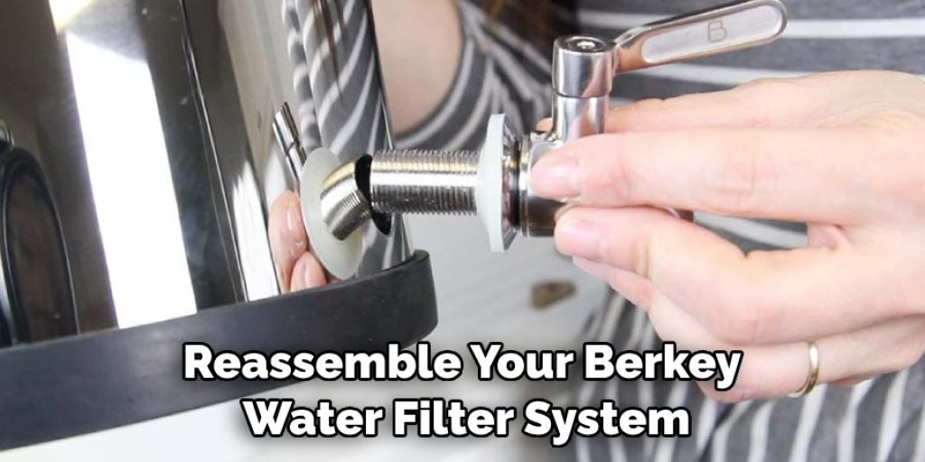 Reassemble Your Berkey Water Filter System