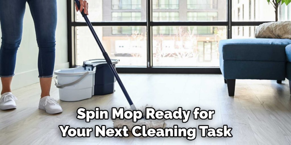 Spin Mop Ready for Your Next Cleaning Task