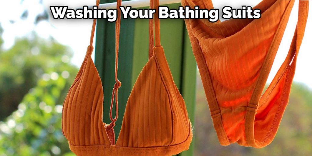 Washing Your Bathing Suits