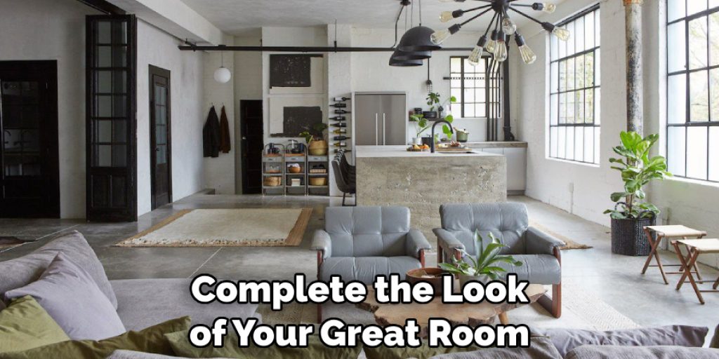 Complete the Look of Your Great Room